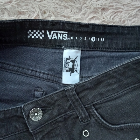 Vans custom Mothman grommetted RAGE shorts! Ooak gear! - Picture 3 of 6